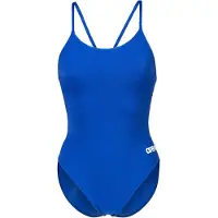 Arena Traje de baño 'Lace Back Solid' azul / blanco