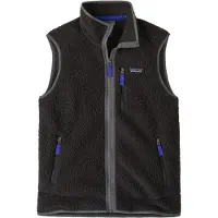 Patagonia - Retro Pile Vest - Chaleco de forro polar size XL, negro