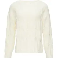 s.Oliver Pullover Offwhite Talla: 42 | Sudaderas con Capucha Outlet | Mujer | Blanco