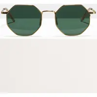 Ace & tate Elton Small Satin Gold Talla: S | Gafas de Sol Outlet | Unisex | Amarillo