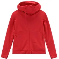Jeanne Baret - Women's Bellflower Hood Jacket - Chaqueta sport size 42, rojo
