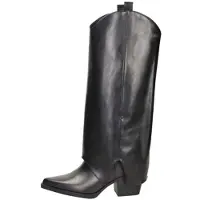 Xti para mujer. 14341603-NEGRO Botas 143416 Negro (36), 5 a 8cm, Cremallera, Casual, outlet 2026.