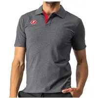 Castelli - Medio Base Layer L/S - Maillot interior de ciclismo size S, gris
