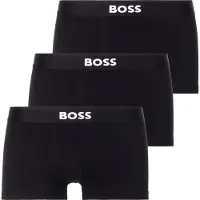BOSS Calzoncillo boxer 'David Beckham' negro / blanco