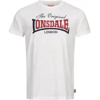Lonsdale Camiseta 'Aldingham' navy / rojo / blanco