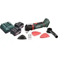 Metabo Herramienta multifunción a batería MT 18 LTX 18 V OIS / Starlock + 2 baterías de 4,0 Ah + cargador