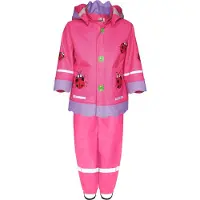Playshoes Traje funcional 'Glückskäfer' lila / rosa / rojo / negro
