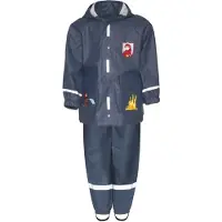 Playshoes Traje funcional 'Feuerwehr' marino / amarillo oscuro / gris plateado / rojo