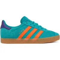 Adidas Zapatillas deportivas 'Gazelle' azul oscuro / esmeralda / naranja neón