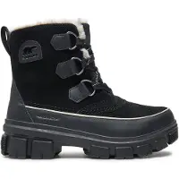 Sorel - Apreski - Torino V WP W Black Fawn para Mujer - Talla 37 - Negro