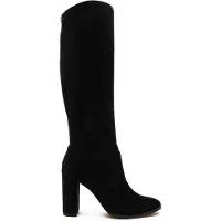 Ralph Lauren para mujer. 802937807001 Botas altas Artizan de ante negro (38), 3 a 5cm, Ninguno, Casual, outlet 20