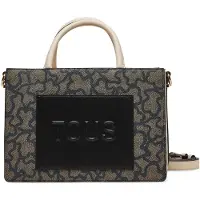 Tous para mujer. 2002188251 Bolso Shopper mediano Amaya negro (OSFA), Casual, Poliuretano, outlet 2026.