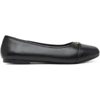 Moschino Nappa Leather Ballet Flats Black Talla: 37 | Pumps Outlet | Mujer | Negro