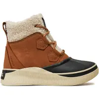 Sorel Botas de nieve 'OUT N ABOUT IV CHILLZ' beige claro / pueblo / negro
