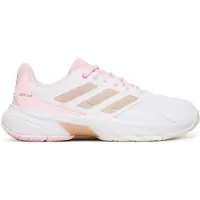 Adidas adidasZapatilla Courtjam Control 3 Tennis 38 2/3 Cloud White / Silver Metallic / Lucid Pink Mujer