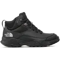 The North Face - Zapatillas de senderismo Hombre - Stormstrike III WP Black/Asphalt Grey de Cuero - Talla 12 US - Negro