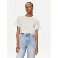Calvin Klein Micro Logo T Shirt Turtledove Talla: XS | Camisetas de Seda Outlet | Mujer
