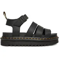Dr. Martens Sandalias planas Blaire Black Athena mujer - Negro - 37