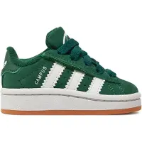 Adidas Originals adidasZapatilla Campus 00s Comfort Closure Elastic Lace (Bebé) 20 Dark Green / Cloud White / Gum Niño