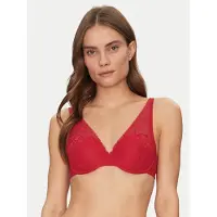Chantelle Co Bra Tshirt Plunge Spacer Poppy Red Talla: C70 | Brasieres Outlet | Mujer | Rojo