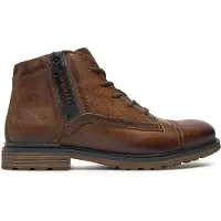 Bugatti Botas con cordones marrón