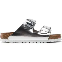 Birkenstock Zapatos abiertos 'Arizona' plata