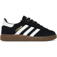 Adidas Originals adidasZapatilla de cierre cómodo y cordones elásticos Handball Spezial 28 1/2 Core Black / Cloud White / Gum Niño