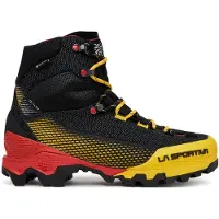 La Sportiva - Zapatillas de senderismo Hombre - Aequilibrium ST GTX Black/Yellow - Talla 42 - Negro