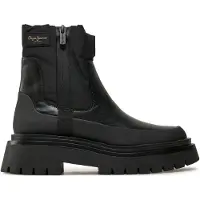 Pepe Jeans para mujer. PLS50528 Botines Queen Chelsea negro (39), Plano, Cremallera, Casual, outlet 2026.