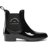 Karl Lagerfeld Botas de lluvia 'KALOSH II' negro