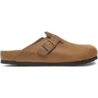 Birkenstock - Boston Oiled Leather - Sandalias size 41 - Regular, marrón