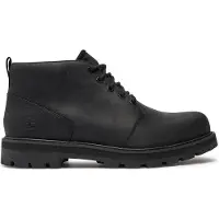 Timberland para hombre. TB0A69TWW021 Botines Chukka de piel Britton Road Mid negro (44.5), Plano, Cordones, Casual, Sostenible, o