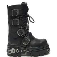 New rock Botas con cordones 'M-373-S4' negro