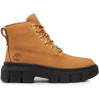Timberland Greyfield Mid Lace Up Boot Wheat Talla: 36 | Botas Outlet | Mujer | Marrón