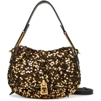 Coccinelle magie Paillett. Golden/noir Talla: OS | Bolsos de Mano Outlet | Mujer | Amarillo