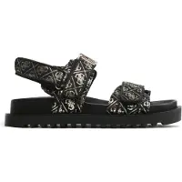 GUESS Sandalias planas FABELIS mujer - Negro - 38