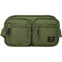 Alpha industries Riñonera oliva / negro