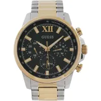 GUESS Reloj analógico 'Walker' oro / pino / plata