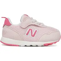 New Balance unisex para niños. NW515V1 Zapatillas 515 Gancho y bucle rosa (21), Plano, Velcro, Casual, moda infantil, outlet 202