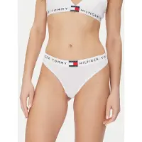 Tommy Hilfiger Underwear Tanga 'CLASSIC' navy / gris claro / rojo / blanco