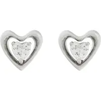 GUESS Pendientes plata / transparente