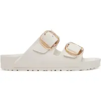 Birkenstock para mujer. 1029651 Sandalias Arizona Big Buckle EVA (Ajuste Estrecho) blanco (41), Plano, Hebilla, Beachwear, outle