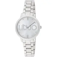 Liu Jo Reloj analógico 'Essence' plata / transparente / blanco