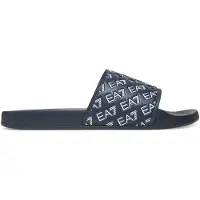 EA7 unisex. 7X000109_AF15125 Chanclas All Over Logo marino (42), Casual, Sintético, Beachwear, outlet 2026.