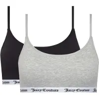 Juicy Couture Sujetador gris moteado / negro / blanco