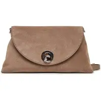 Coccinelle Bolso de mano 'Coccinellenikla Suede Bim' taupe