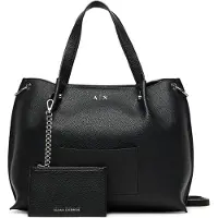 Armani Exchange para mujer. XW001211AF15625UC001 Bolso Cadena negro (OSFA), Casual, Poliéster, outlet 2026.