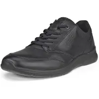 Ecco Zapatos con cordón 'Schnürschuh Herren 511734/51052 Echtleder in schwarz' negro