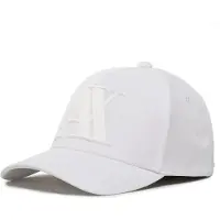 Armani Exchange para hombre. 954079CC51800010 Gorra blanco (OSFA), Casual, Algodón, outlet 2026.
