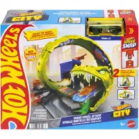 Hot Wheels Ataque De Serpiente En Espiral En La Ciudad